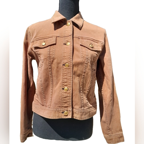 Ralph Lauren Jackets & Blazers - LAUREN JEANS CO. RALPH LAUREN Brown Jean Jacket SIZE SMALL